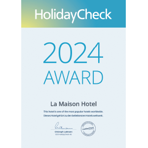 Holiday Check Auszeichnung La Maison Hotel Saarlouis