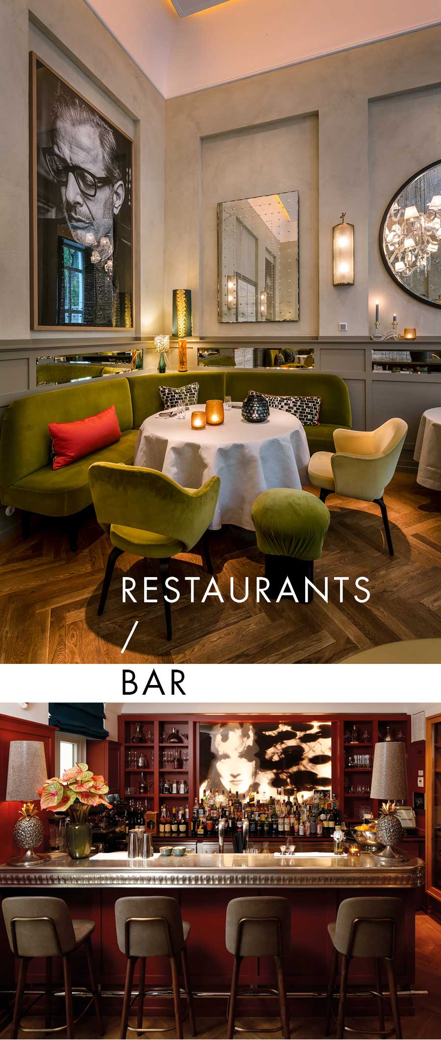 Restaurant und Bar - La Maison hotel Saarlous